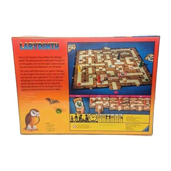 New Ravensburger Labyrinth Moving Maze  Board Game Sealed Max J. Kobbert… - Picture 2 of 8
